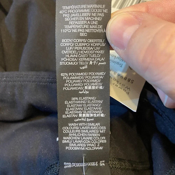 NWT Sweaty Betty Women's Power 32" Bootcut Workout Trousers XS Black #SB8965R - Picture 7 of 7